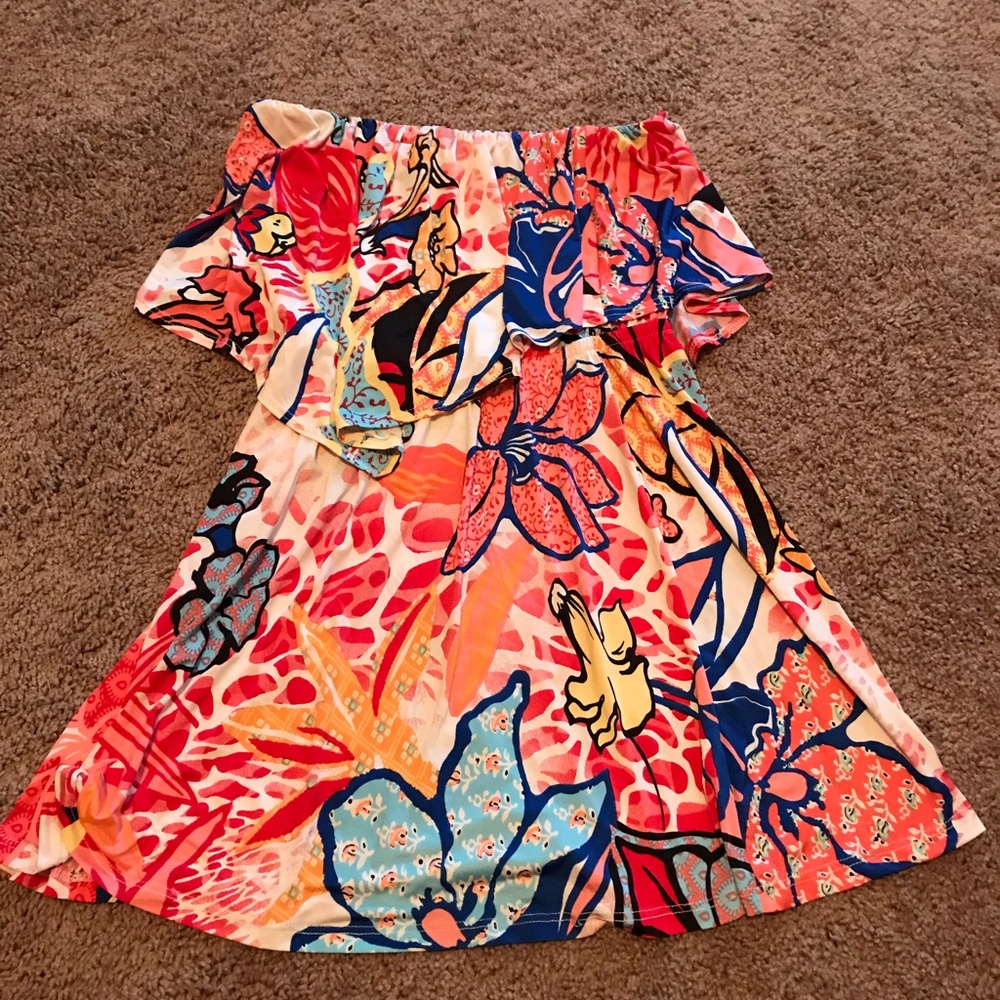 Strapless Summer Dress